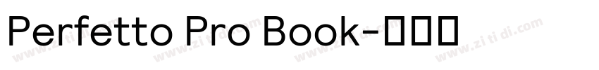 Perfetto Pro Book字体转换